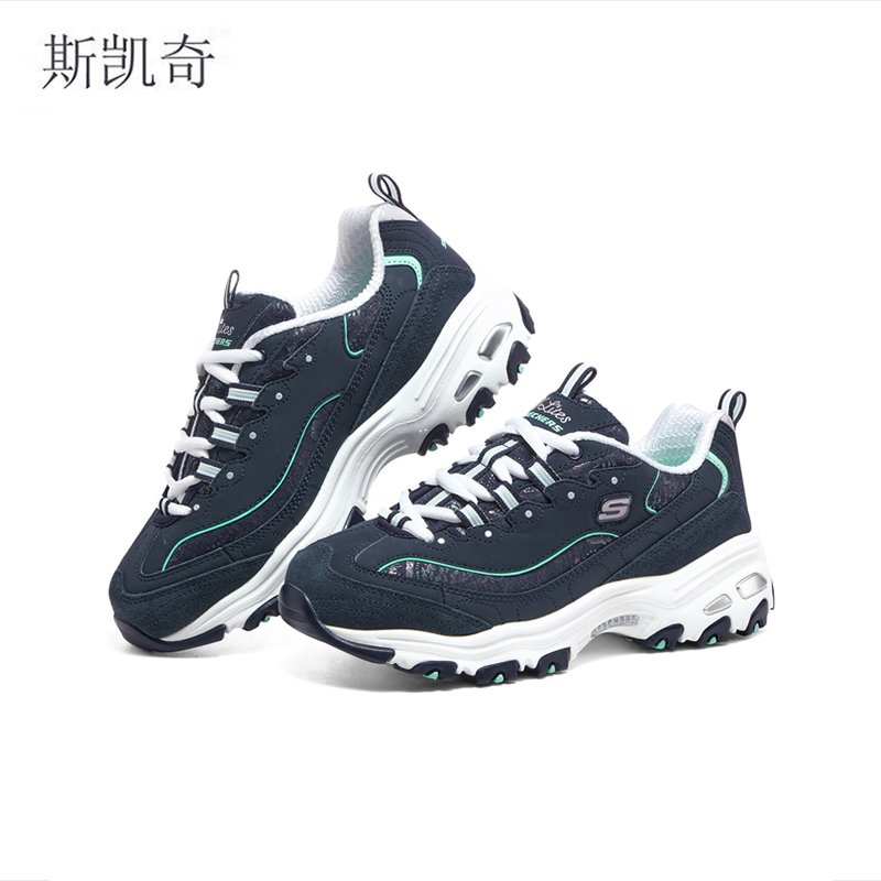 斯凯奇 女休闲运动老爹鞋 149060/NVAQ-6 双高清大图