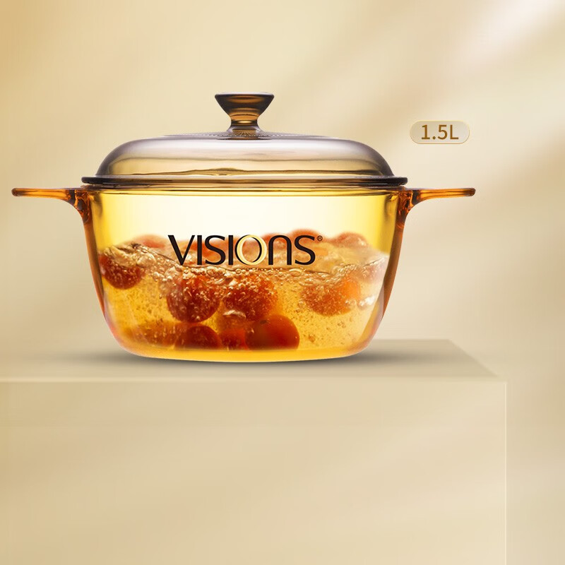 康宁VISIONS 1.5L晶彩系列透明锅VS-15