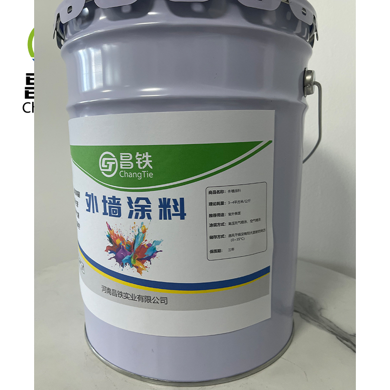 昌铁 涂料 墙面修补膏腻子粉修复内墙涂料刷大白墙 砖灰色 桶高清大图