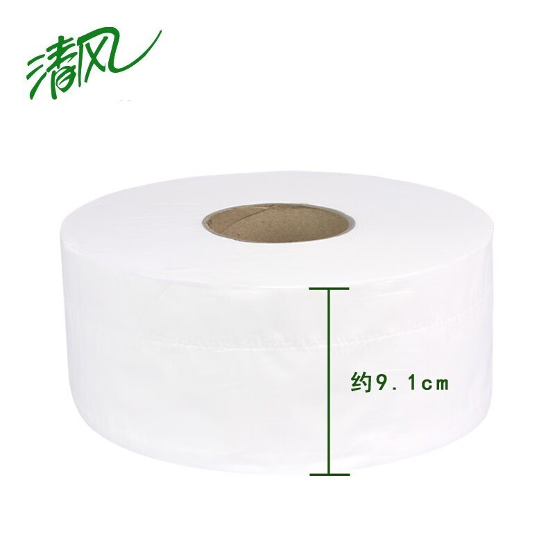 清风大盘纸BJ02AB双层原木浆珍宝卷筒纸12卷/箱(240米*12卷*2层)整箱高清大图