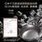 中科德马克(DUMIK)极铁锅无涂层平底锅家用不粘锅煎蛋牛排专用煤气灶电磁炉煎锅 赠锅盖 26cm