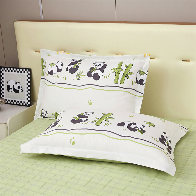 唐纳家纺 生态暖绒四件套-国宝翠竹- 200*230CM TN-KT24039高清大图