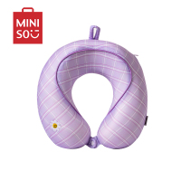名创优品(miniso) 未来之花系列可依靠颈枕 创意玩偶