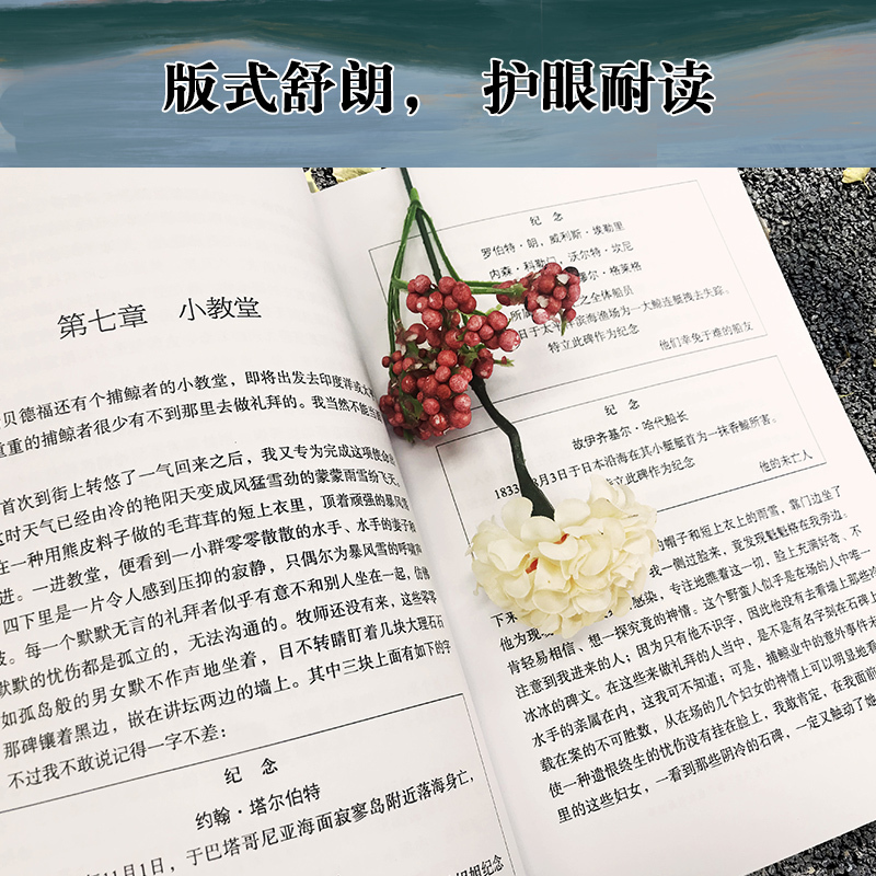 白鲸(上下) [正版]白鲸 名家全译本无删减乔布斯马尔克斯鲍勃迪伦村上春树的共同爱好就是读白鲸世界名著经典音频解读经典