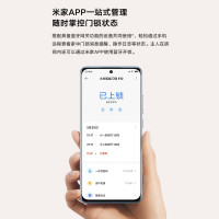 小米(MI)智能门锁E10 米家指纹锁电子锁全自动门锁C级锁芯办公家用密码锁防盗门锁集成智能门铃