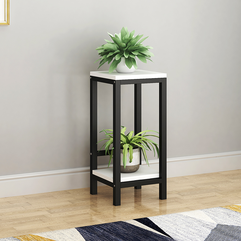 北欧铁艺花架绿萝吊兰室内盆景轻奢装饰架家用多饰品架