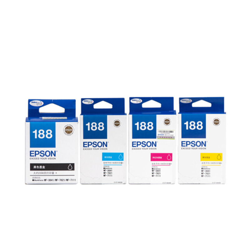 爱普生(Epson)WF-7620一体机品红色墨盒(T1883)