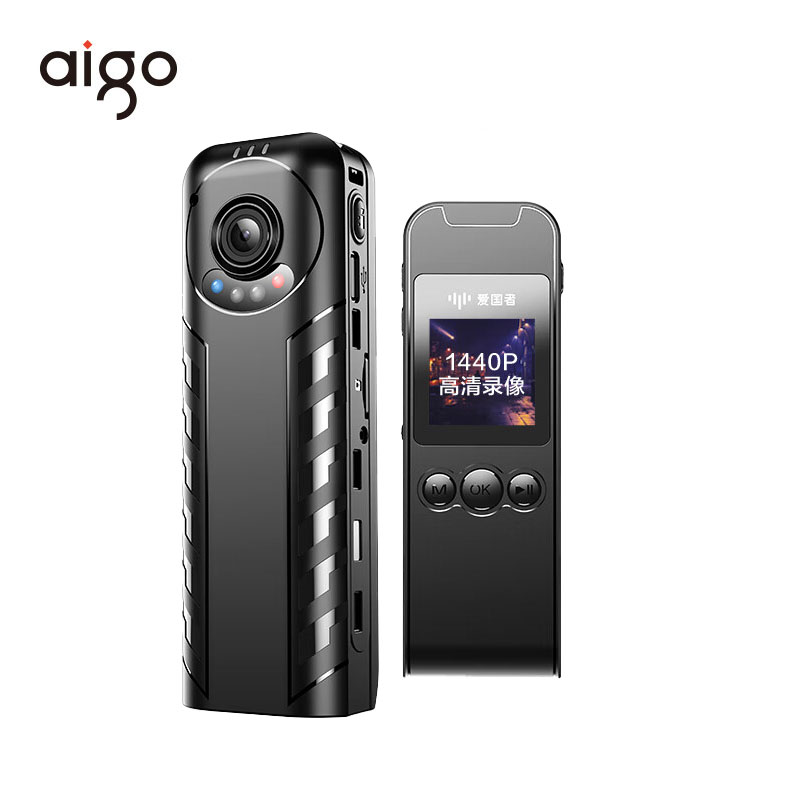 爱国者(AIGO) DSJ-S10 64G 执法记录仪 黑色 单位:台