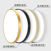 现代简约北欧ins小清新多肉绿 浅紫色SYS-HN033(47) 直径30cm原木框(白色黑色金属框金色备注画布挂画