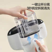 美的(midea)电击除螨仪MX5 双杯尘螨分离 UV紫外线杀菌 手持大吸力家用床上吸尘除螨仪