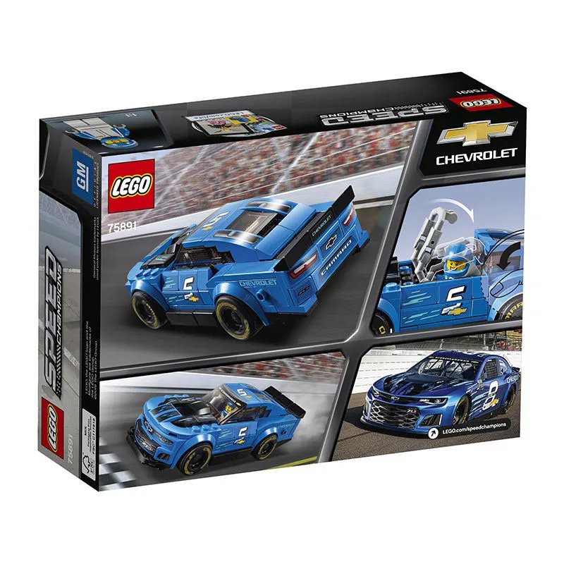 [全球购]乐高(LEGO)75891雪佛兰卡罗ZL1跑车 积木益智儿童玩具 送礼