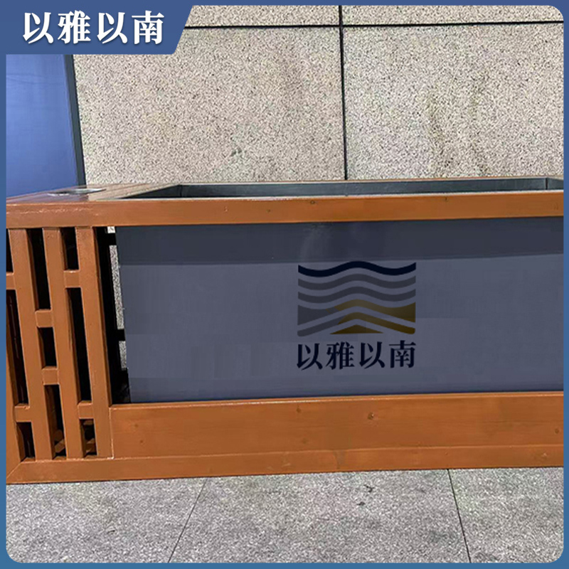 以雅以南 站台垃圾桶 1850*720*600 个高清大图