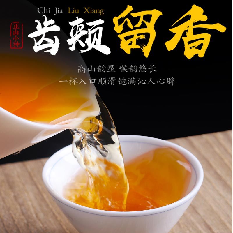 萃姿尔(TRESOR)正山小种红茶茶叶 泡袋单独包装 150克礼盒装