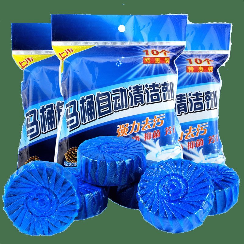 厕所蓝泡泡蓝色洁厕块洁厕灵马桶清洁剂固体卫生间冲洁宝