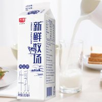 顺丰 光明新鲜牧场牛乳鲜牛奶950ml*4盒营养早餐鲜奶