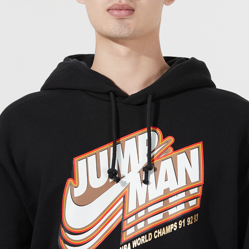 耐克NIKE男子连帽卫衣加绒保暖运动休闲套头衫DC9605