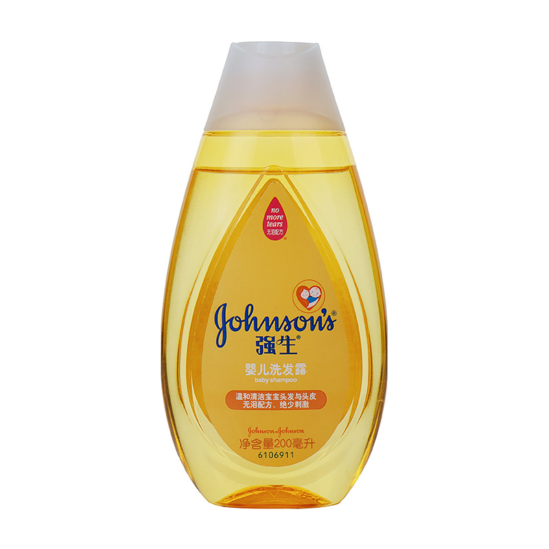 强生(Johnson)婴儿洗发露200ml 无泪配方宝宝儿童新生儿洗发水纯正温和无刺激