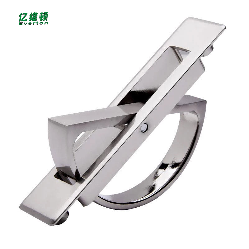 亿维顿 不锈钢隐形拉手 孔距84mm/个高清大图