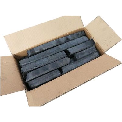 烧烤碳机制碳烧烤木炭木炭环保无烟易燃耐烧商用烧烤碳家用|高温苹果机制炭5斤送5个引燃块+炭夹
