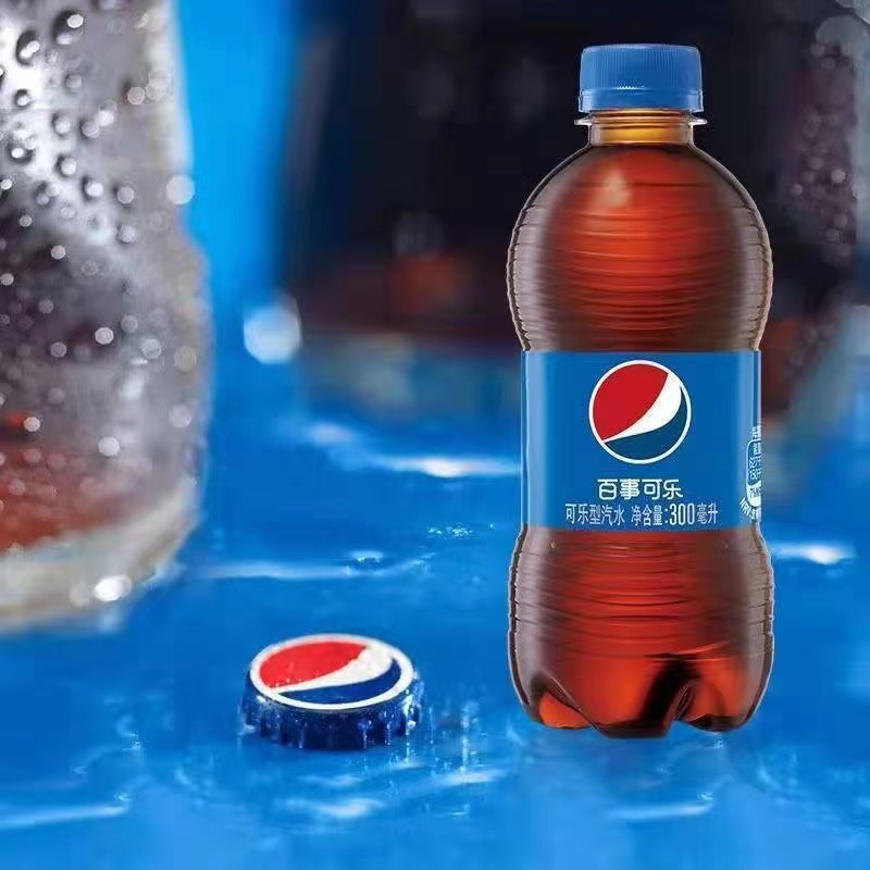 百事可乐原味碳酸汽水300mL*6瓶小瓶装饮料饮品小可乐饮品整箱