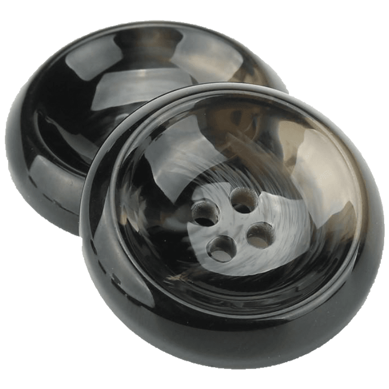 树脂四眼花纹扣子羊绒皮大衣风衣毛呢外套圆形钮扣纽扣