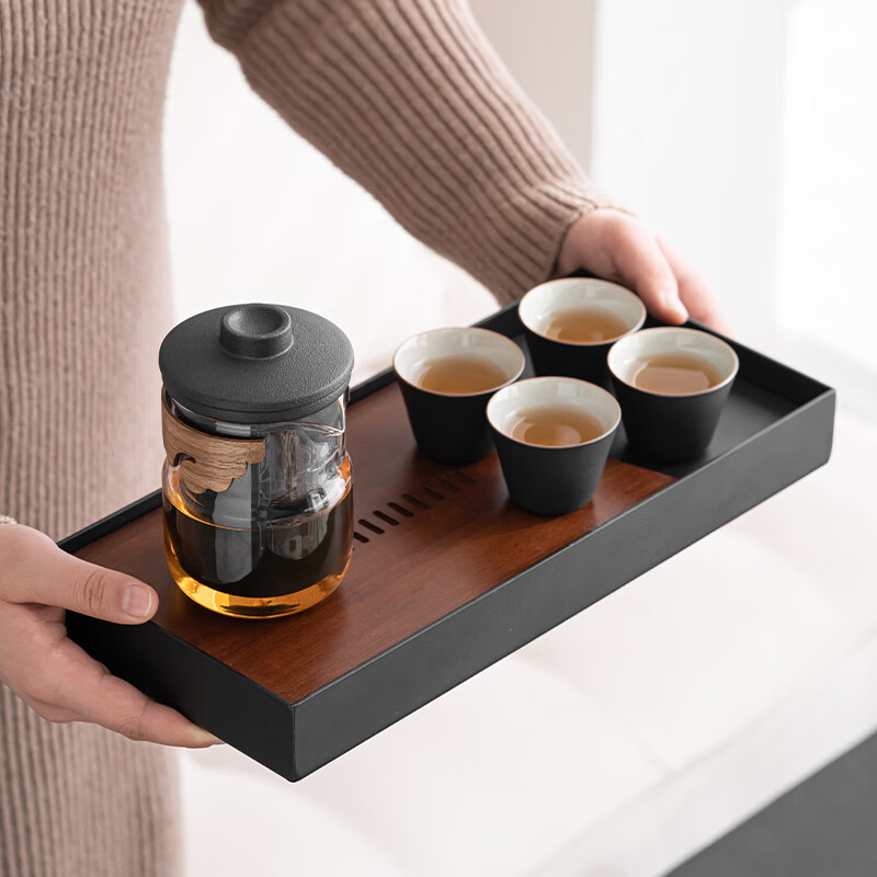 苏氏陶瓷/SUSHI CERAMICS J0857 粗陶山石快客杯便捷茶具(单位:个)