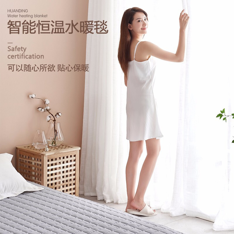 环鼎(Huadn)电热毯双人双控水暖毯电褥子水暖炕水电褥子水热毯水暖床垫烘被恒温加热垫HD-N01