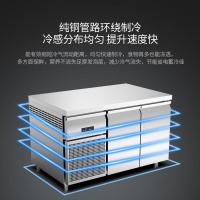 圣托STL-TA12双平台工作台直冷【0～+10℃】冷藏工作台/1.2米长单位_853