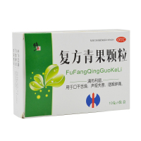 修正 复方青果颗粒 10g*9袋/盒 清热利咽 用于口咽干燥 咽喉肿痛 咽痛, 声音嘶哑