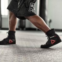 REEBOK Boxing Boot锐步综合训练鞋【美国直邮正品】男士高帮健身鞋透气拳击鞋