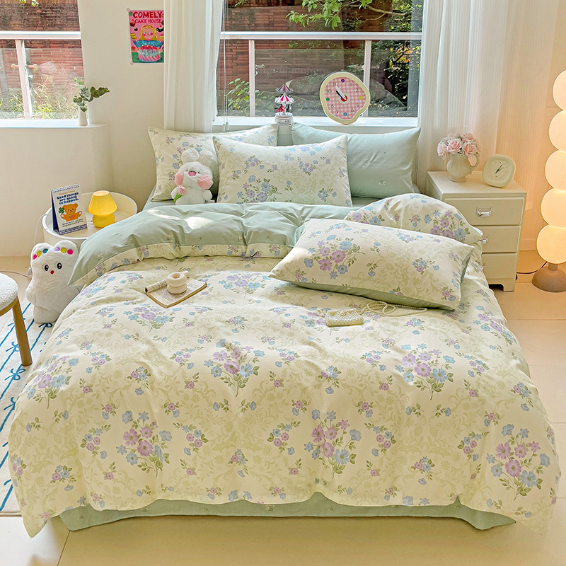 雅鹿 优家全棉四件套高清大图