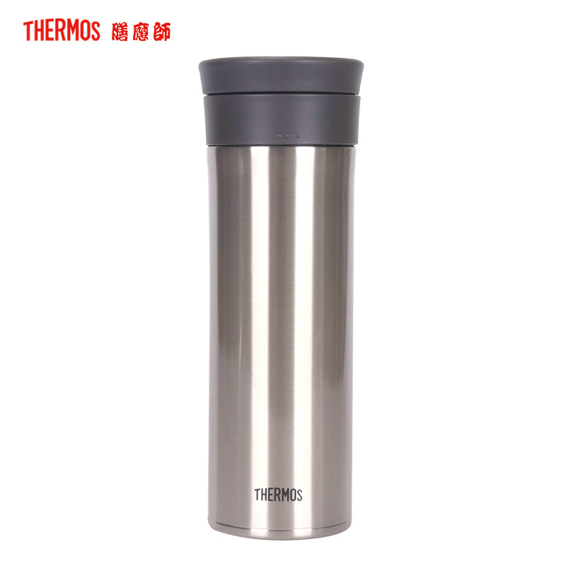 膳魔師(THERMOS)不锈钢保温杯TCMA-550 SBK 不锈钢色 550ML 时尚轻便 /304不锈钢