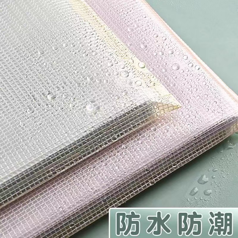 [补贴10%]文件袋透明网格拉链袋大容量a4试卷收纳袋票夹学生用文具防水笔袋办公文档案资料袋塑料分科文件夹分类整理高清大图