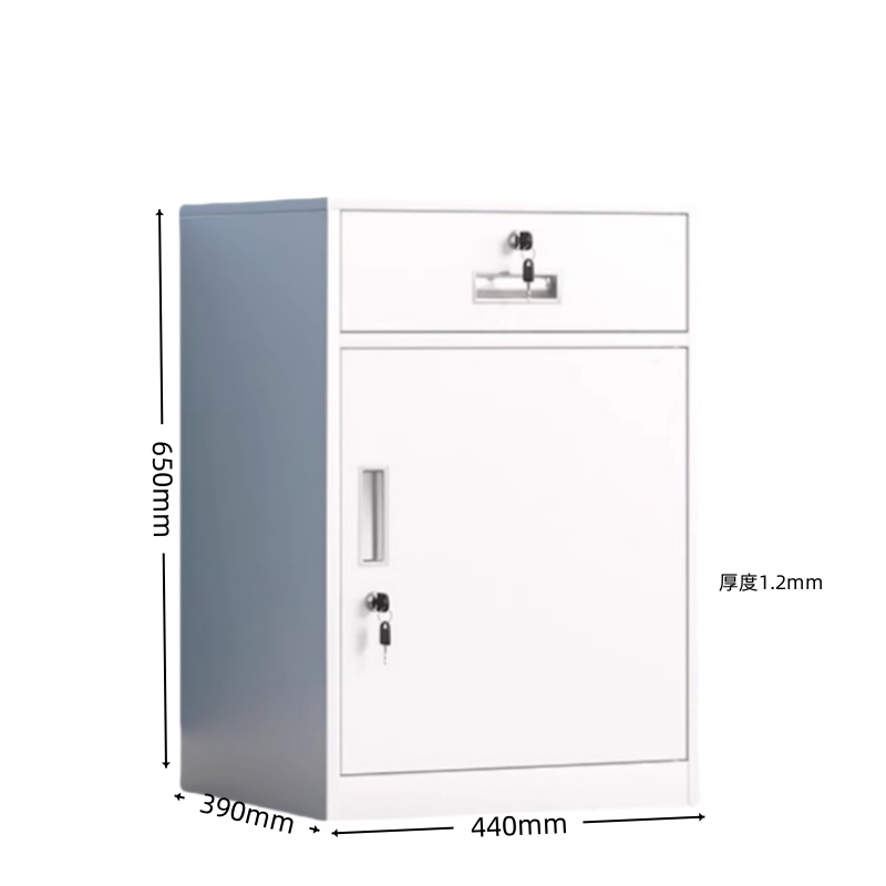 伟樽文件柜一斗440*390*650mm个高清大图