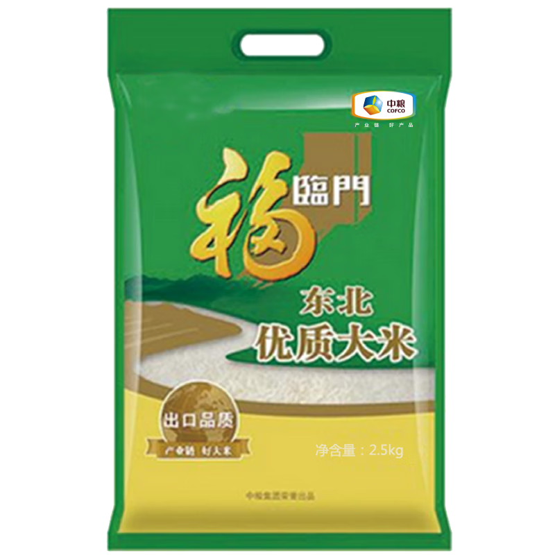中粮 福临门东北优质大米 净含量:2.5kg