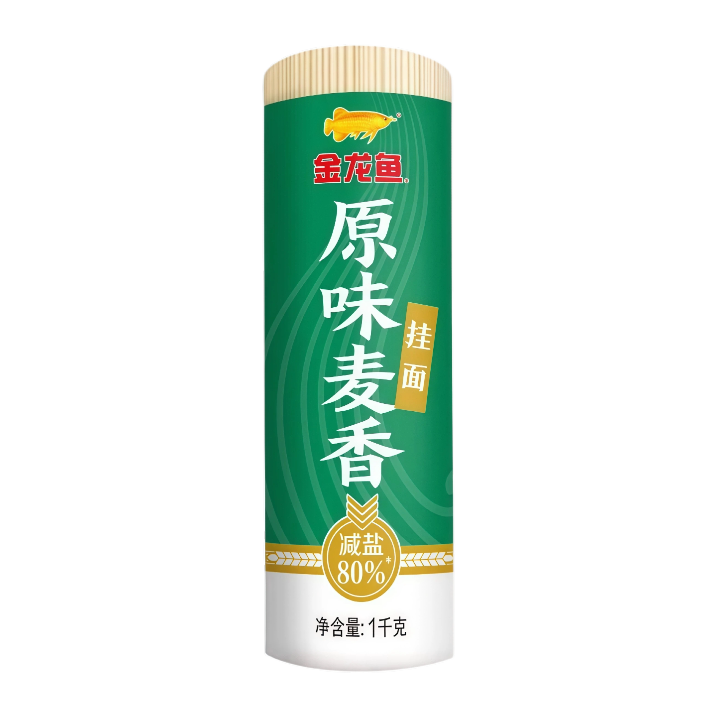 金龙鱼原味麦香挂面1KG一包纸盒装减盐低脂家用宿舍速食方便食品 原味麦香挂面/基础系列/3.0/1kg*5