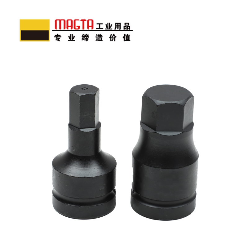 玛吉塔工(MRO MAGTA)风动旋具套筒 气动旋具套筒 重型旋具套筒 六角旋具套筒 51627 1-1/2" H34