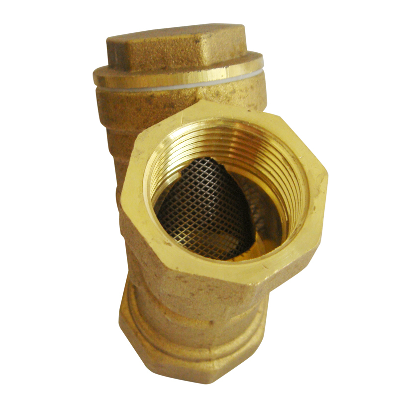 企购优品 黄铜过滤器 过滤阀 Y型水管过滤器 水质过滤器 6分DN20