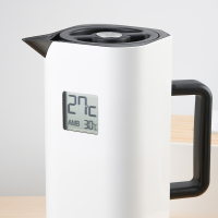 《安家》同款-爱仕达ASD 保温壶 RWS10P6WG 304不锈钢1L容量 咖啡真空保温水具 车载保温数显壶ABS