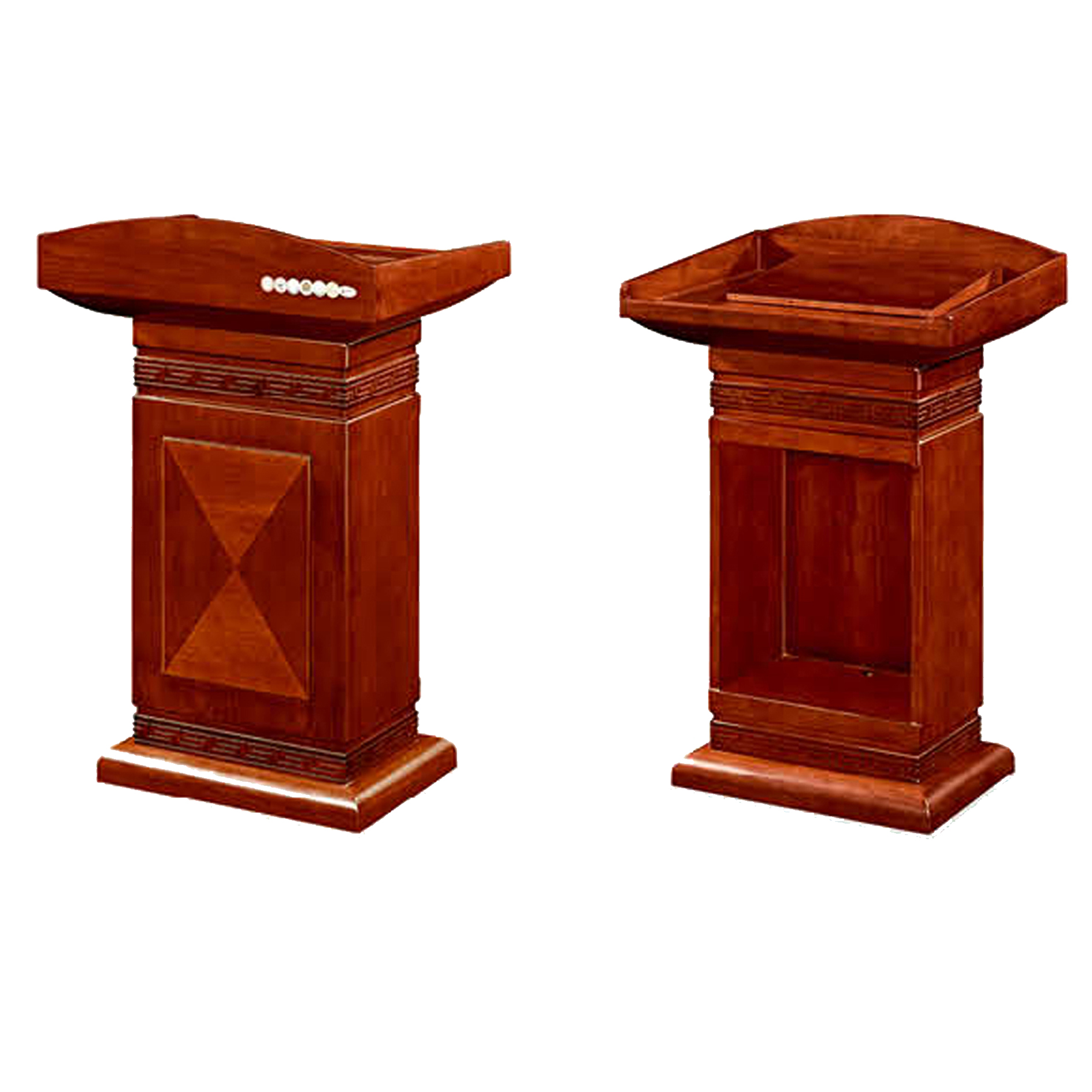 创世人2m长商务学校主xi台会议桌长条形演讲台主持台大型主持人演讲