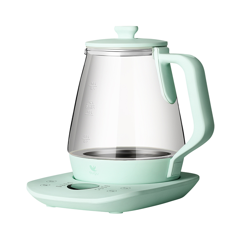 美的 养生壶 BG-KP12 家用多功能玻璃煮茶壶电水壶烧水壶 1.5L(单位:台)