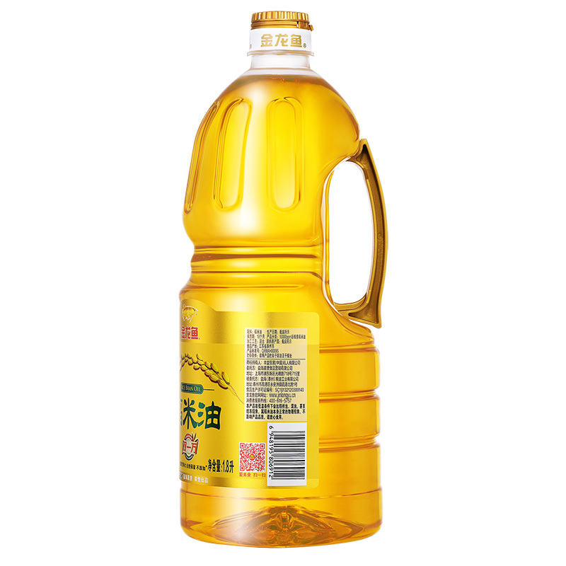 金龙鱼稻米油1.8L*2礼盒装*3