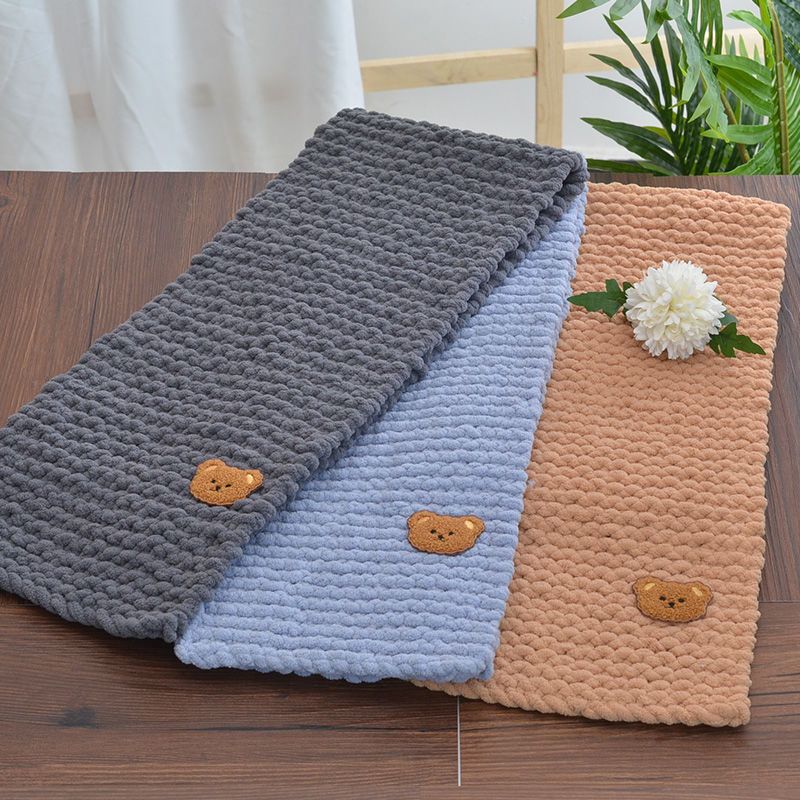 送男友送闺蜜 毛线 黄色 懒人神器 送工具 教程 小熊贴或私人定制皮