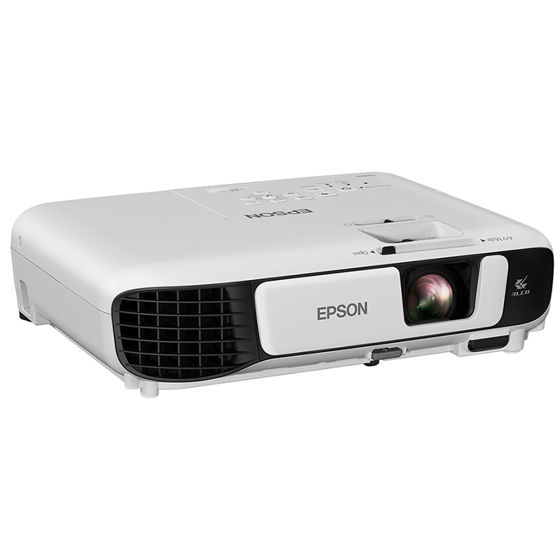 爱普生(EPSON)CB-S41 投影仪投影机办公(3300流明 标配HDMI 支持左右梯形校正)