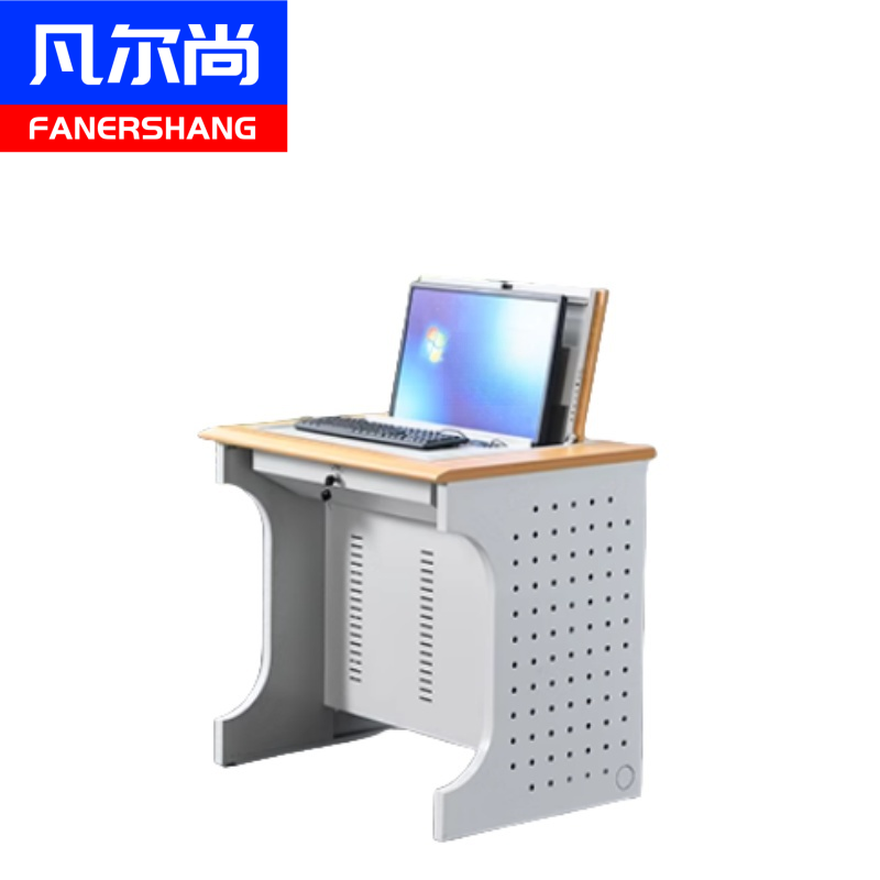 凡尔尚翻转电脑桌单人位800*600*750mm张高清大图