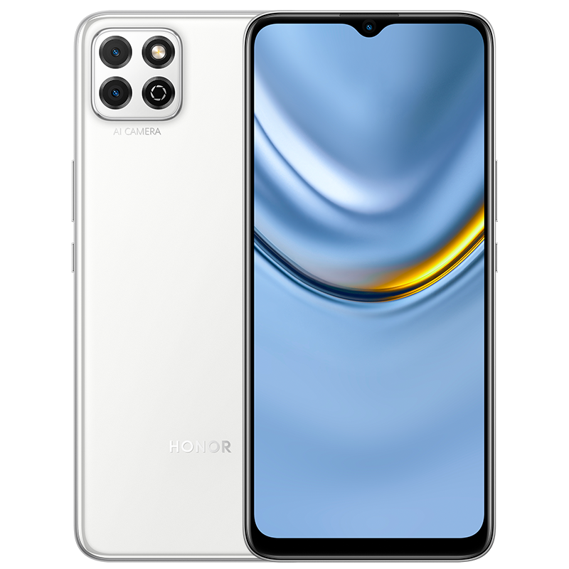 荣耀(honor) 畅玩20 全网通版 8GB+128GB 冰岛白 6.5英寸大屏 莱茵护眼 5000mAh超大电池续航 移动联通电信4G双卡双待全网通手机