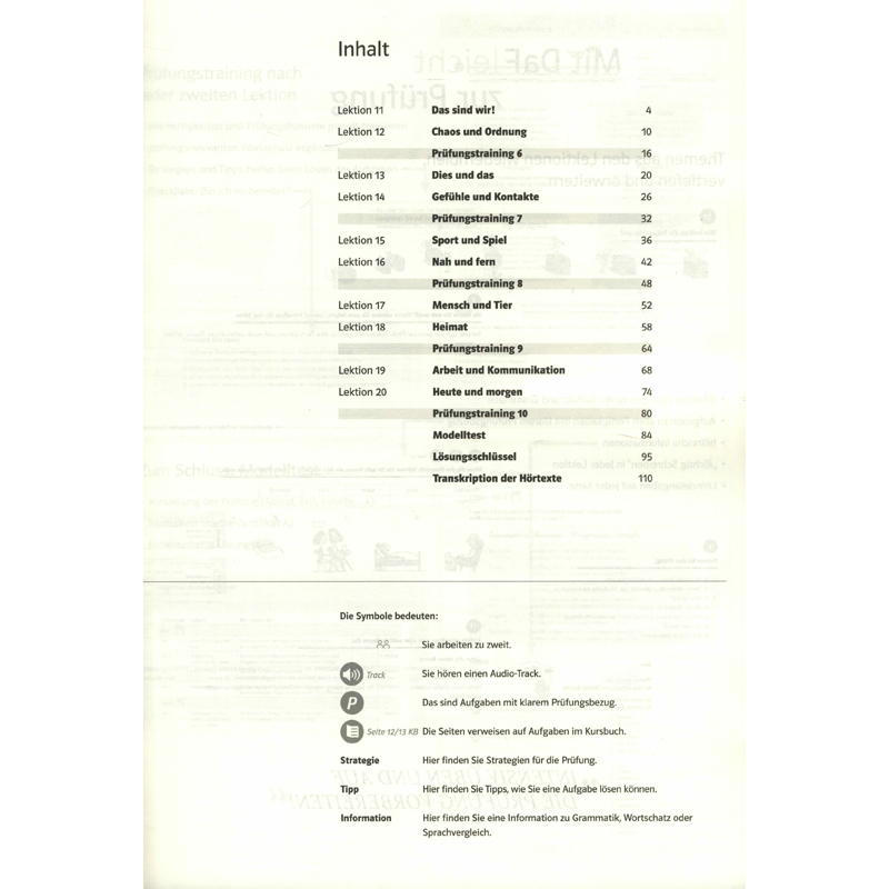 【M】欧标德语教程 A2 备考训练-9787532781904