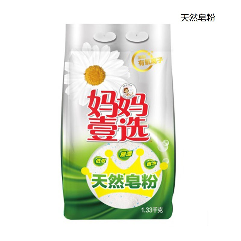妈妈壹选 天然皂粉 袋装1.33kg(银装)(单位:袋)
