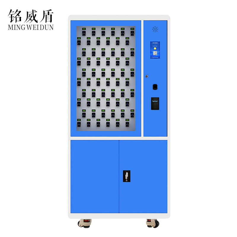铭威盾智能钥匙柜指纹刷卡密码钥匙箱单位车辆钥匙管理箱壁挂落地式站立式60位