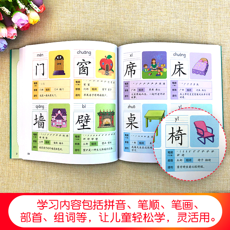 [单册]唐诗 彩图注音 [正版]识字儿童启蒙阅读丛书3-6-9岁小孩识字书幼儿认字幼儿园中班大班学前识字启蒙用书大字注音